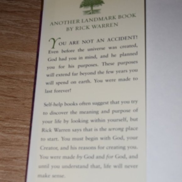 Book:  "Purpose Driven" - Picture 6 of 6